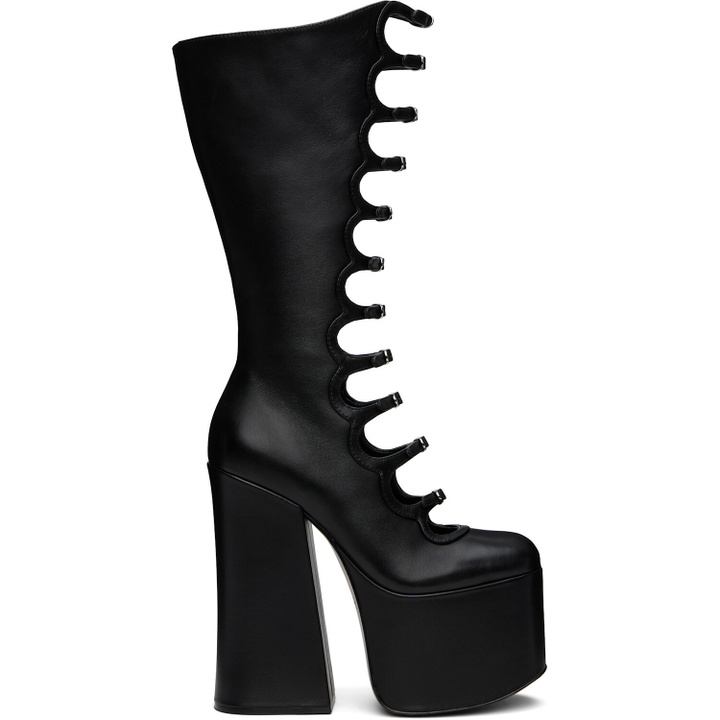 Photo: Marc Jacobs Black 'The Kiki' Knee-High Boots