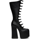 Marc Jacobs Black 'The Kiki' Knee-High Boots