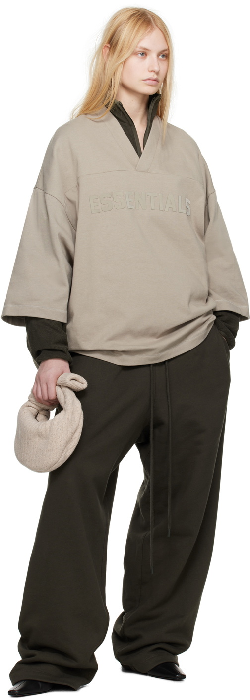Fear of God ESSENTIALS Gray Football T-Shirt Fear Of God