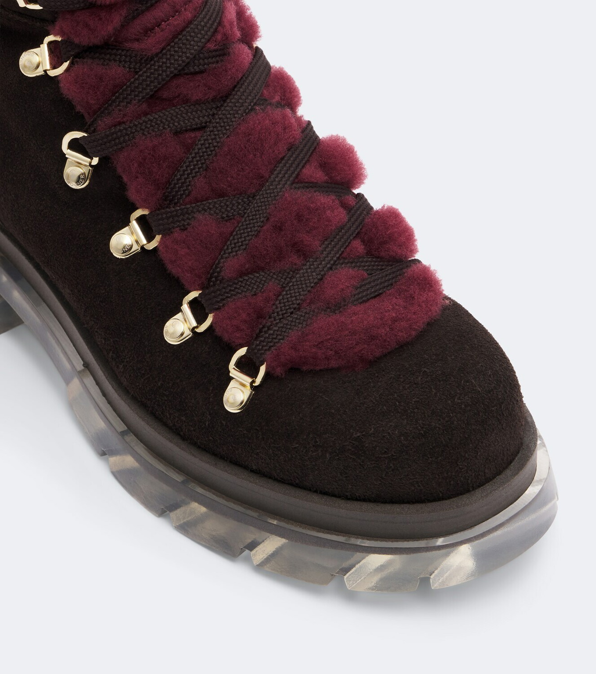 Bogner Swansea shearling-trimmed suede snow boots