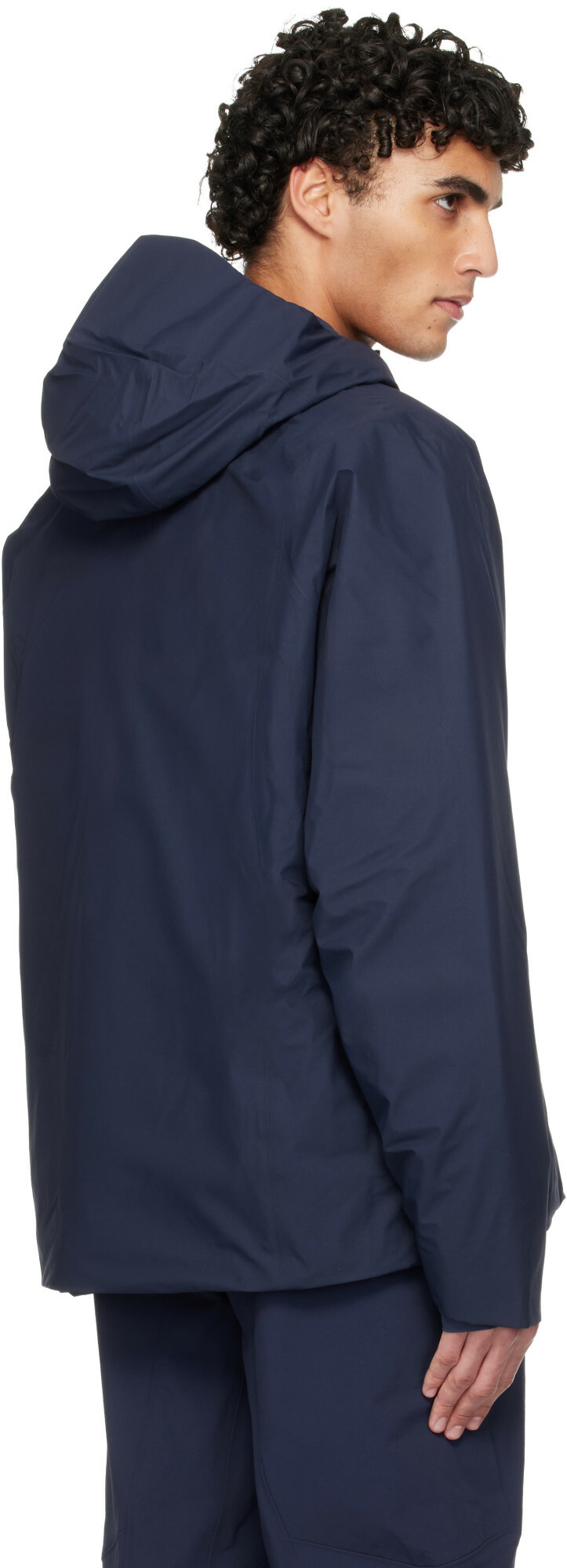 Veilance Navy Altus Down Jacket