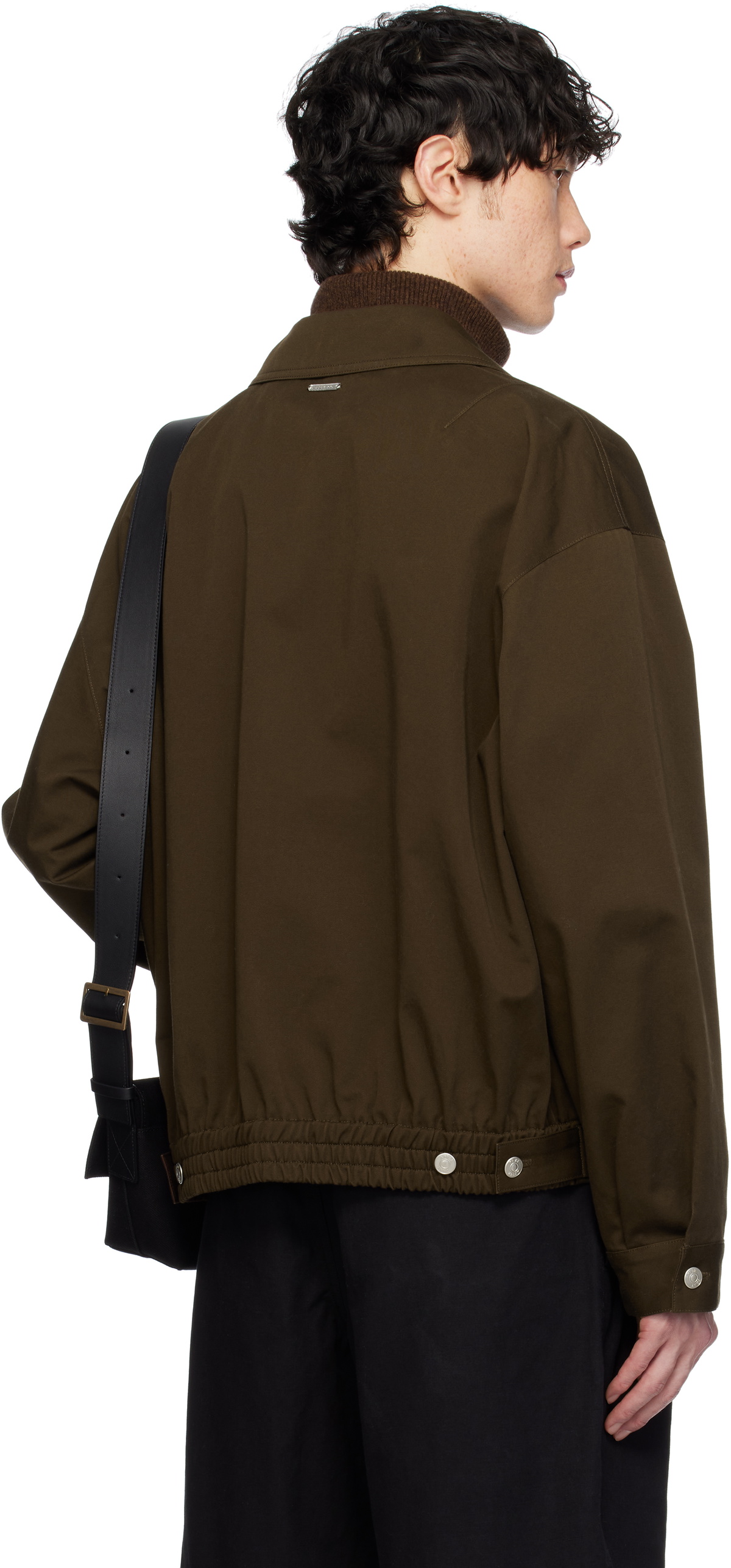 AFTER PRAY Brown Richard Drizzler Jacket