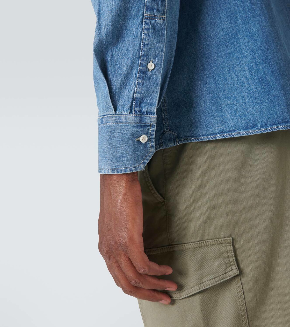 Brunello Cucinelli Denim shirt Brunello Cucinelli