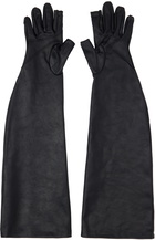 Rick Owens Black Beach Gloves