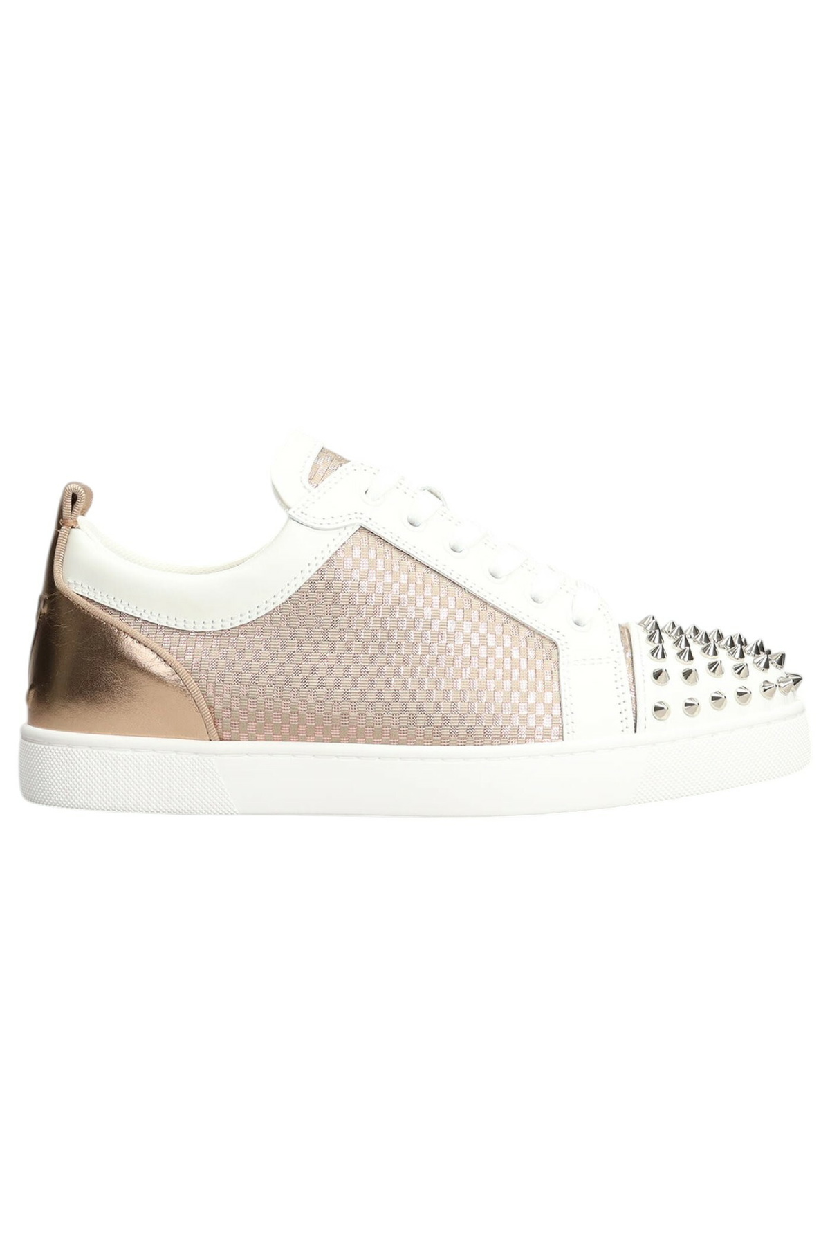 CHRISTIAN LOUBOUTIN - Loubishark Suede, Mesh, Rubber and
