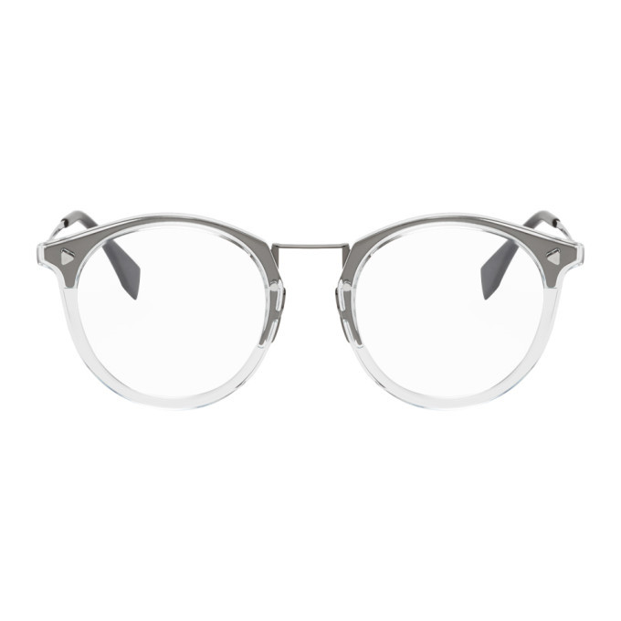 Photo: Fendi Transparent Round Glasses