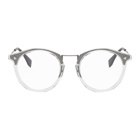 Fendi Transparent Round Glasses