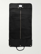 Bennett Winch - The Trifold Leather-Trimmed Cotton-Canvas Suit Carrier