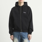 Dime Men's Classic Small Logo Zip Hoodie in Black