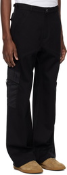 Casablanca Black Paneled Cargo Pants