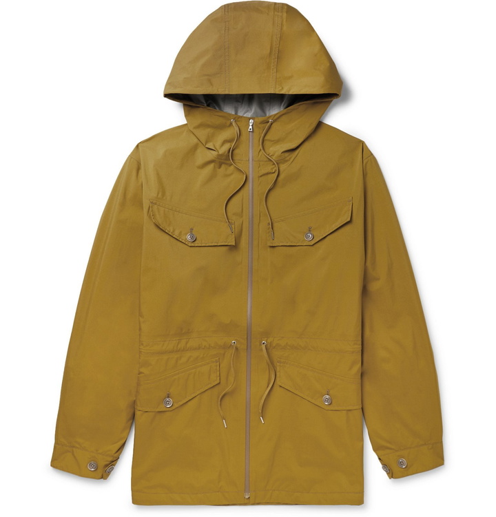 Photo: nanamica - Cruiser GORE-TEX PACLITE PLUS Packable Hooded Jacket - Yellow