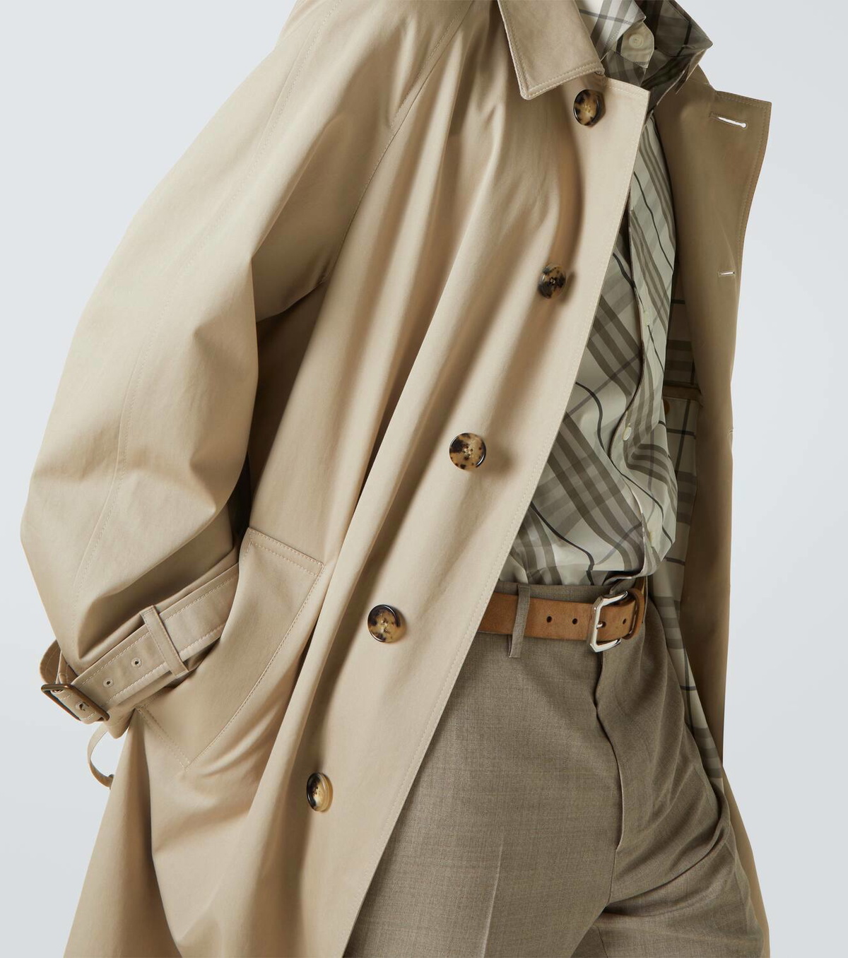 Burberry Cotton gabardine trench coat