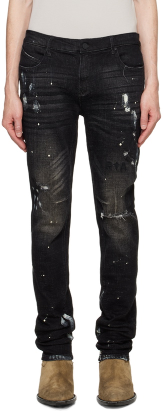 Photo: RTA Black Clayton Skinny Jeans