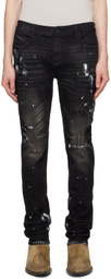 RTA Black Clayton Skinny Jeans
