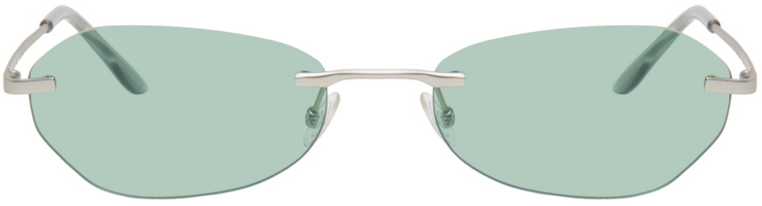【関税込み】OUR LEGACY シルバー Tad サングラス OUR LEGACY Silver Tad Sunglasses Our Legacy