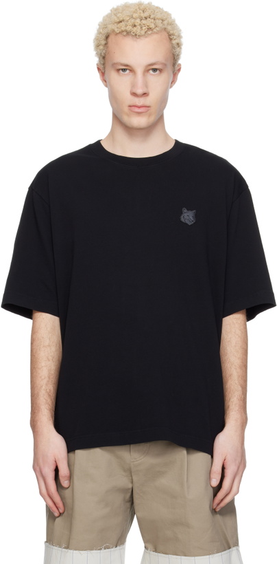 Photo: Maison Kitsuné Black Fox Head Oversize T-shirt