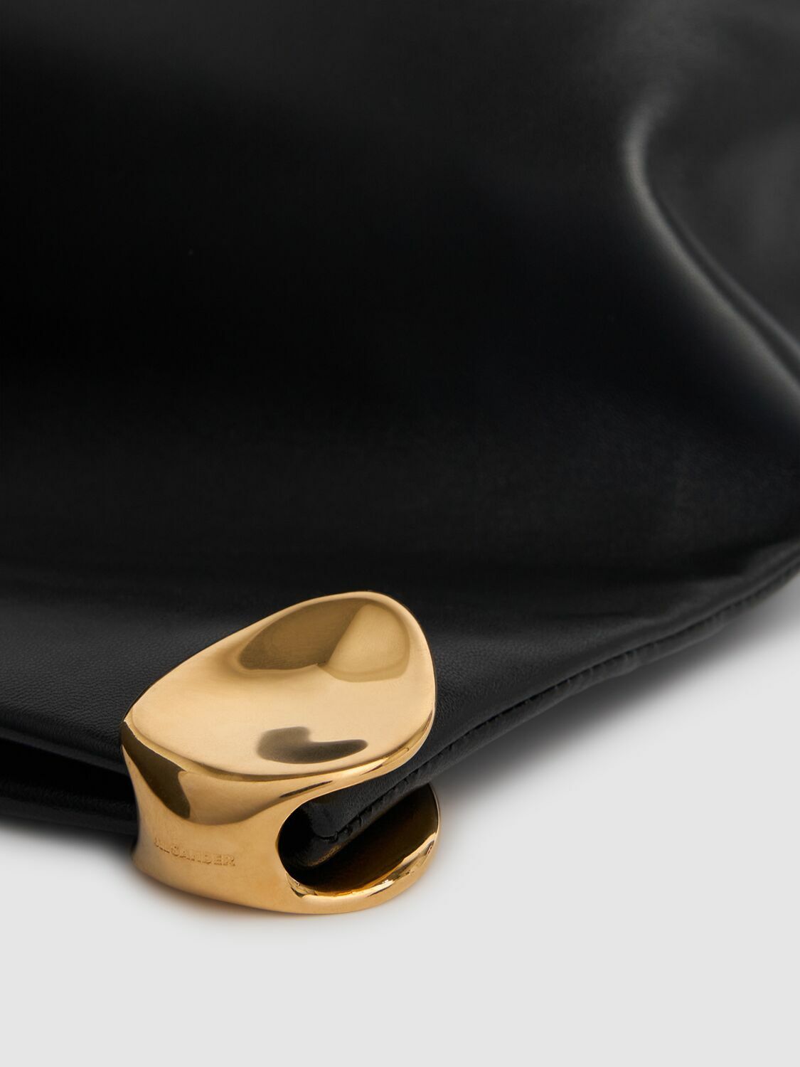 JIL SANDER Jewel Soft Leather Clutch Jil Sander
