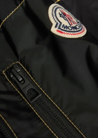 Moncler Arrakis Hooded Nylon Jacket Black