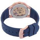 Bulova Marc Anthony CURV Chronograph Quartz Blue Dial Mens Watch 97A185
