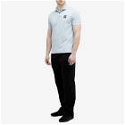 Stone Island Men's Patch Polo Shirt in Sky Blue