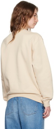 JACQUEMUS Beige Les Classiques 'Le sweatshirt Gros Grain' Sweatshirt