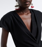 Isabel Marant Nadrine cotton jersey top