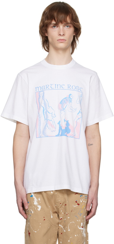 Photo: Martine Rose White Graphic T-Shirt