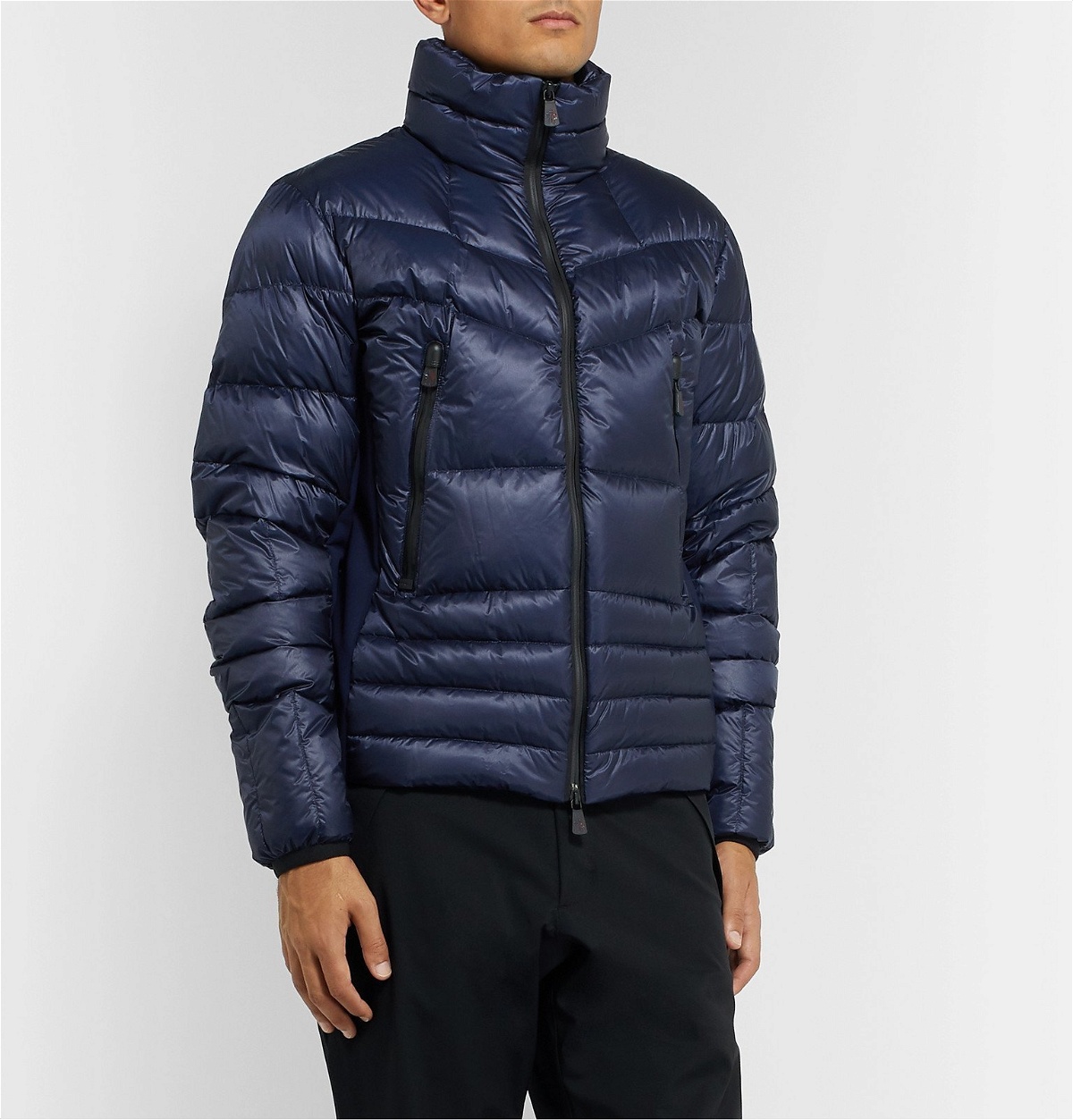 Moncler Grenoble - Canmore Quilted Nylon Down Ski Jacket - Blue Moncler ...