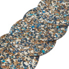 Yod and Co Speckled Cork Round Coasters - Set of 4 in Blue