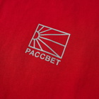 PACCBET Men's Logo T-Shirt in Red