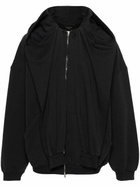 BALENCIAGA - Cotton Zipped Hoodie