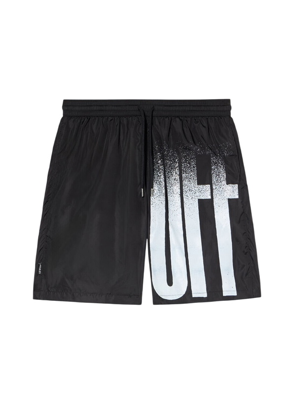 Photo: Off-White Big Off Surfer Swimshorts