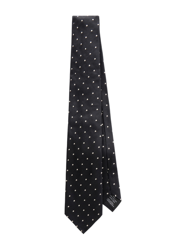 Photo: TOM FORD - 8cm Polka Dot Silk Tie