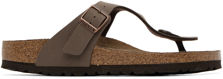 Photo: Birkenstock Brown Gizeh Sandals