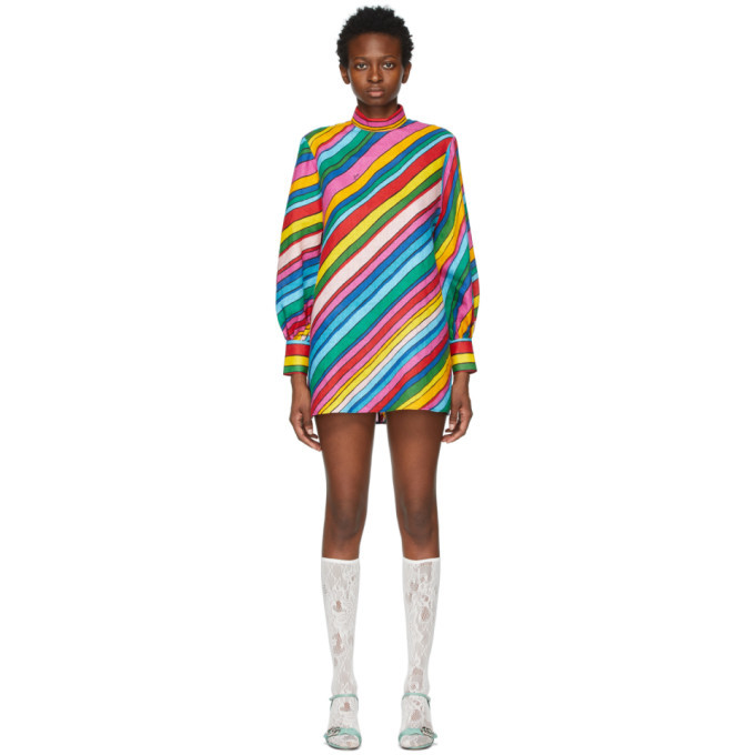 Gucci cheap rainbow dress