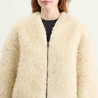 Girls of Dust Women's Shetland Fleece Jacket in Ecru