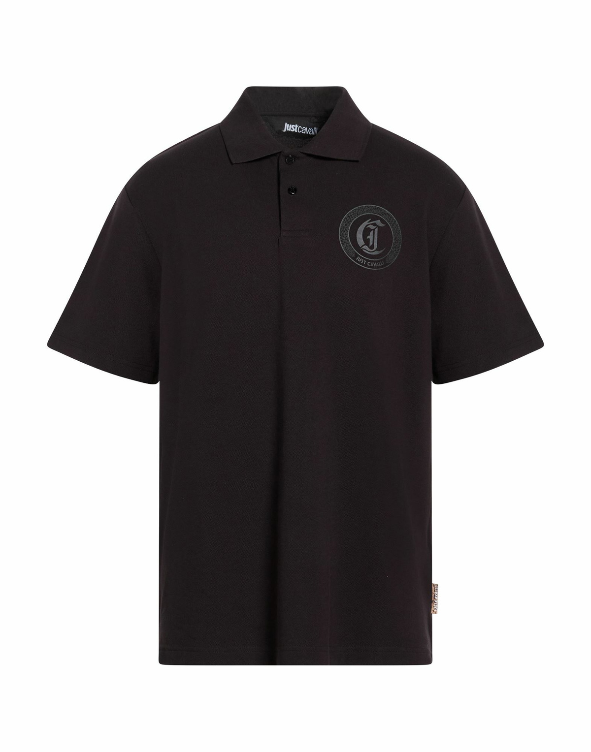 Just Cavalli Mens Polo shirt in Black