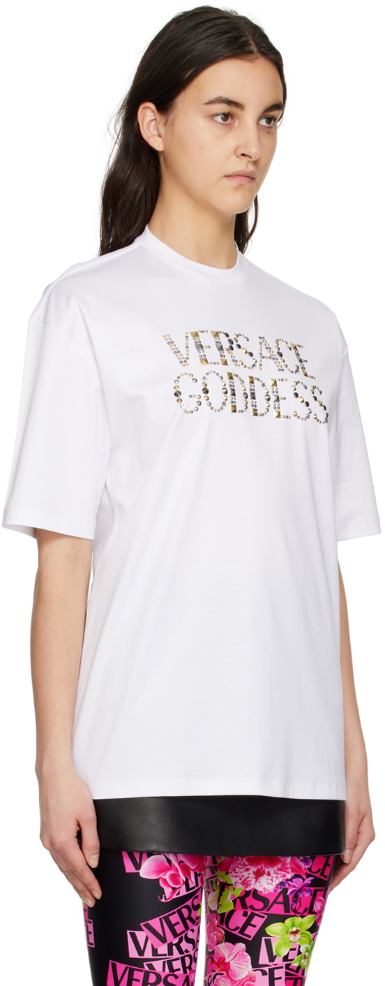 美品VERSACE ホワイト Tシャツ　 レディース 19472018_43394658_600.jpg