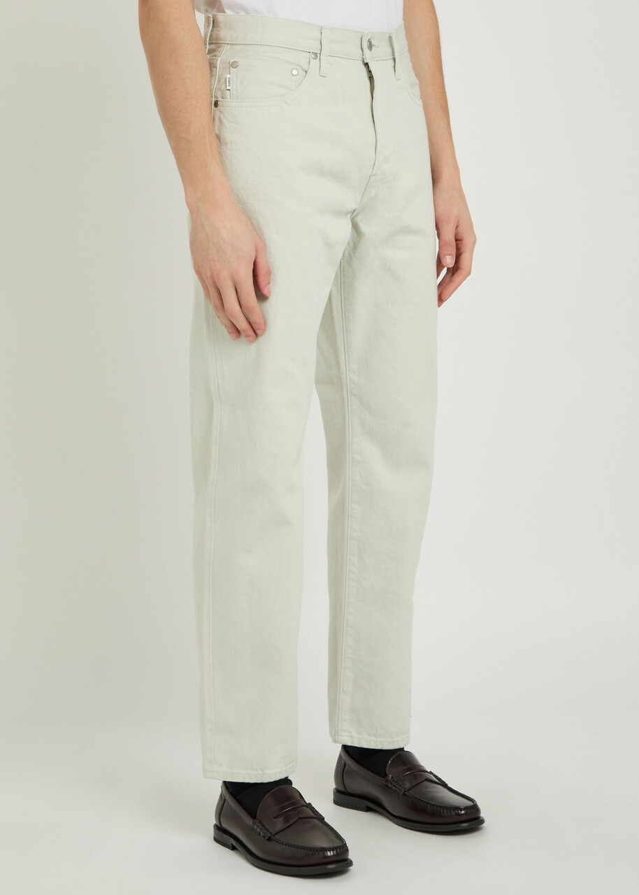 Vowels OG Fit Straight-leg Denim Jeans Ivory