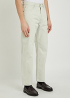 Vowels OG Fit Straight-leg Denim Jeans Ivory