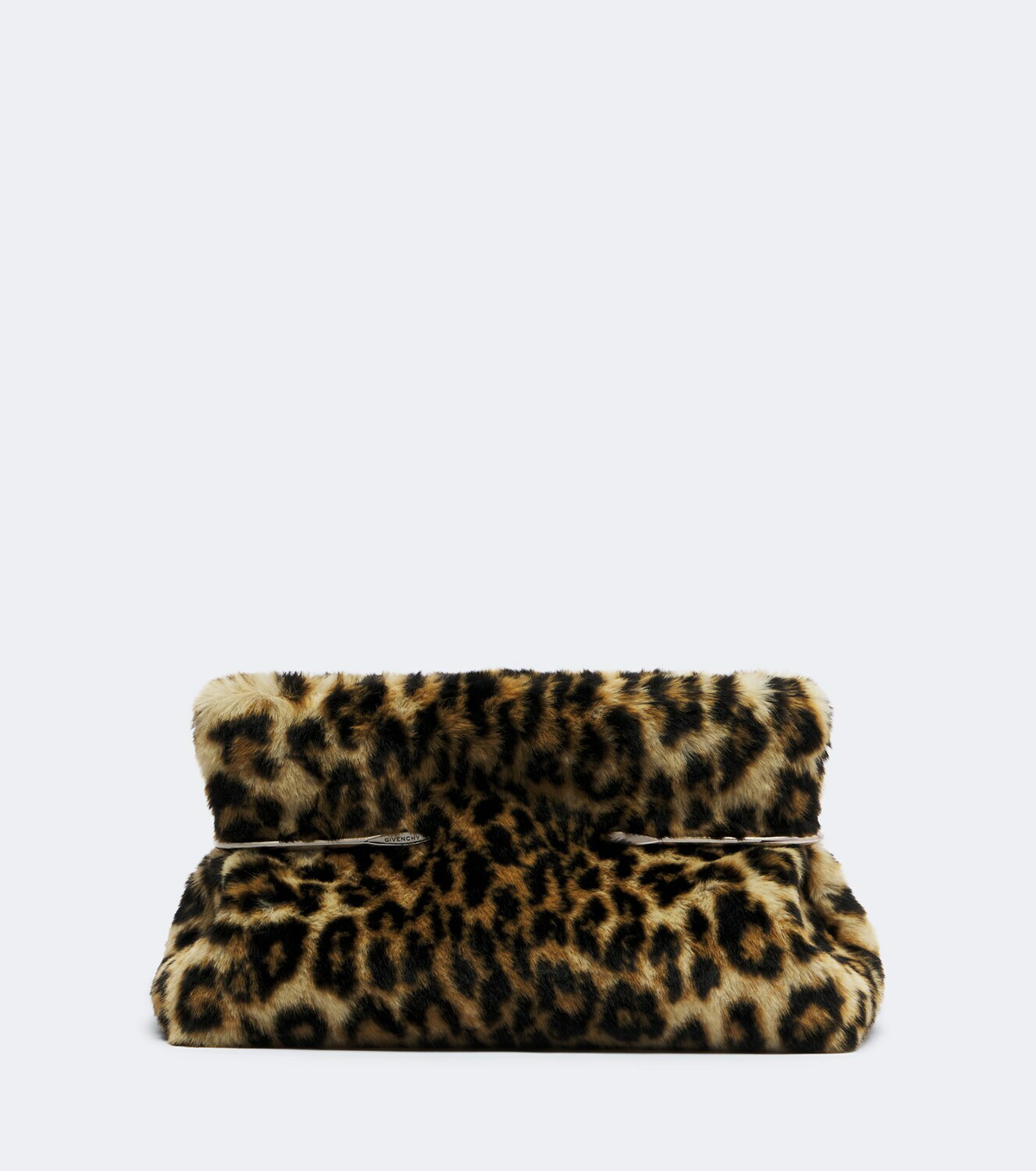 Givenchy Pinch Soft leopard-print clutch