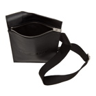 MISBHV Black Leather Crossbody Pouch