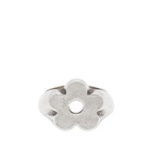 TwoJeys Men's Flower Ring in Silver