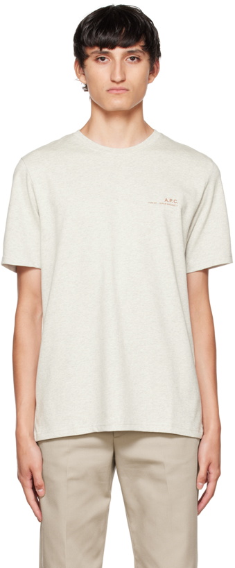 Photo: A.P.C. Gray Item T-Shirt