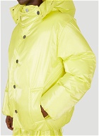 Technical Puffer Jacket in Yellow