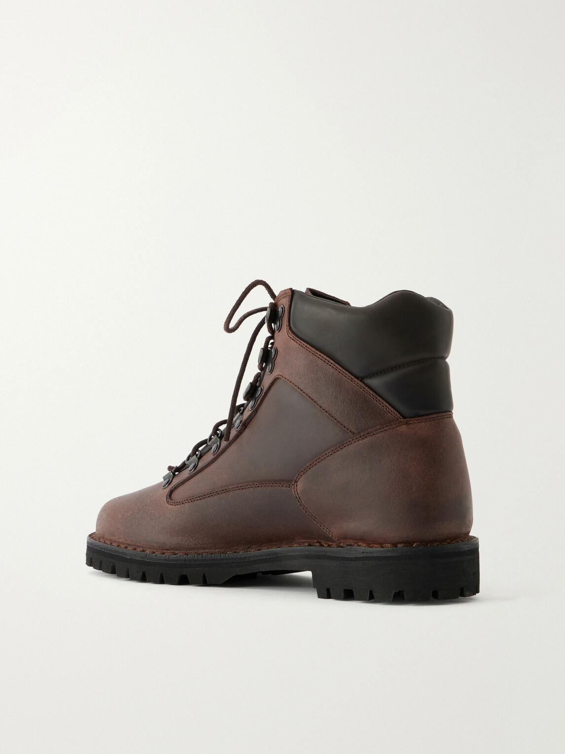 Yuketen - American Mountain Oiled Leather Hiking Boots - Brown