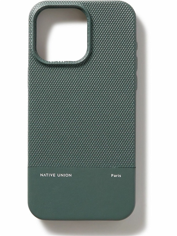 Photo: Native Union - (Re)Classic Faux Leather iPhone 15 Pro Max Phone Case