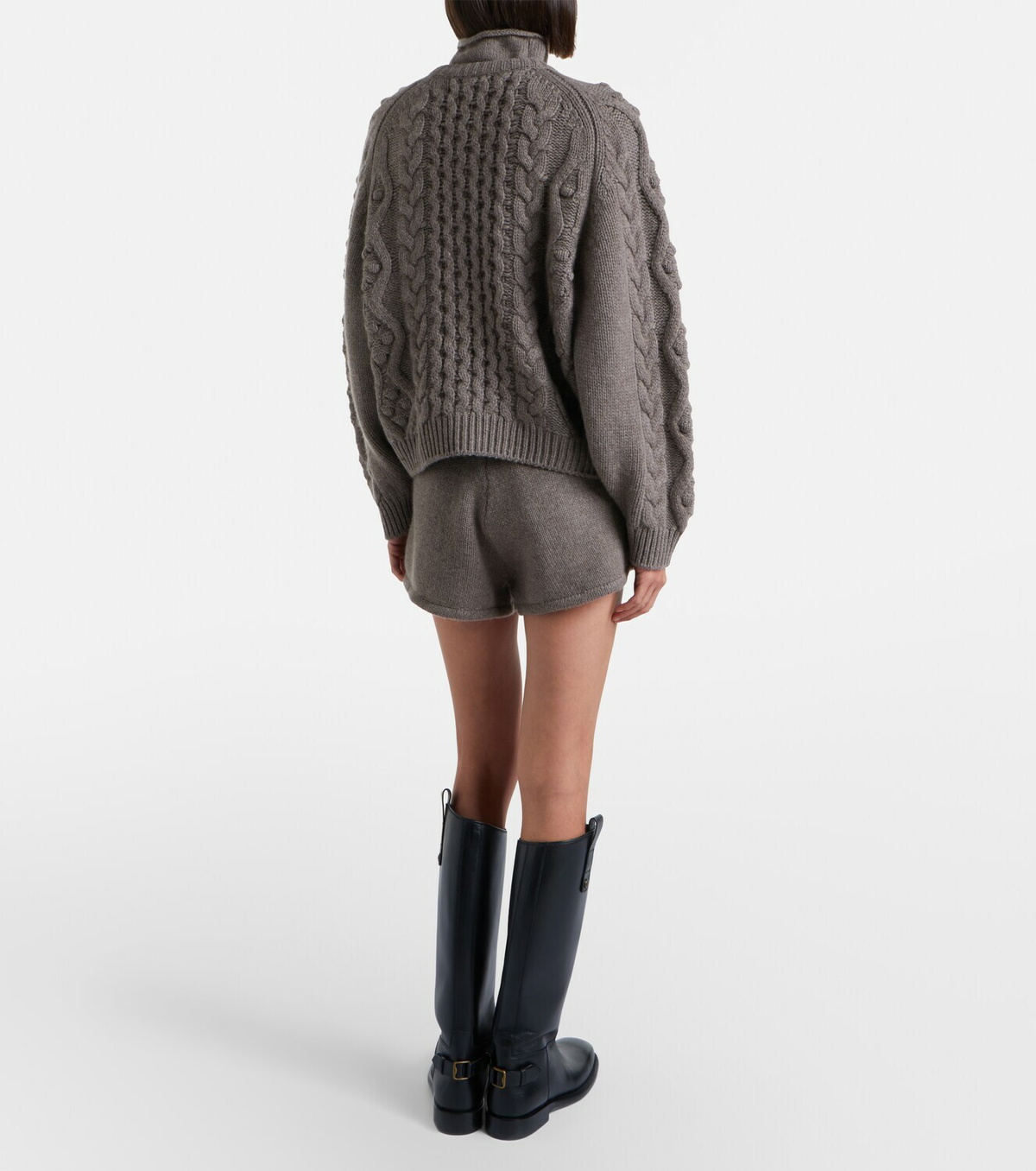 Lisa Yang Annora cashmere shorts