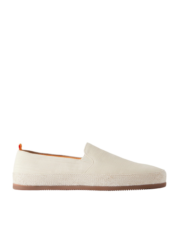 Photo: Mulo - Weekender Canvas Espadrilles - Neutrals