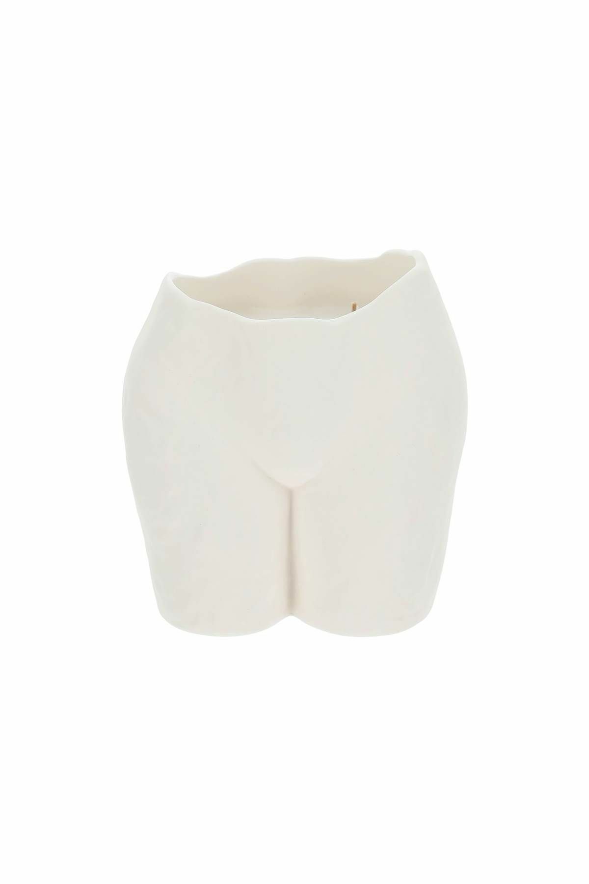 ANISSA KERMICHE popotin candle White